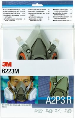 3m 6223m gase dampfe masken partikelmaske packshot